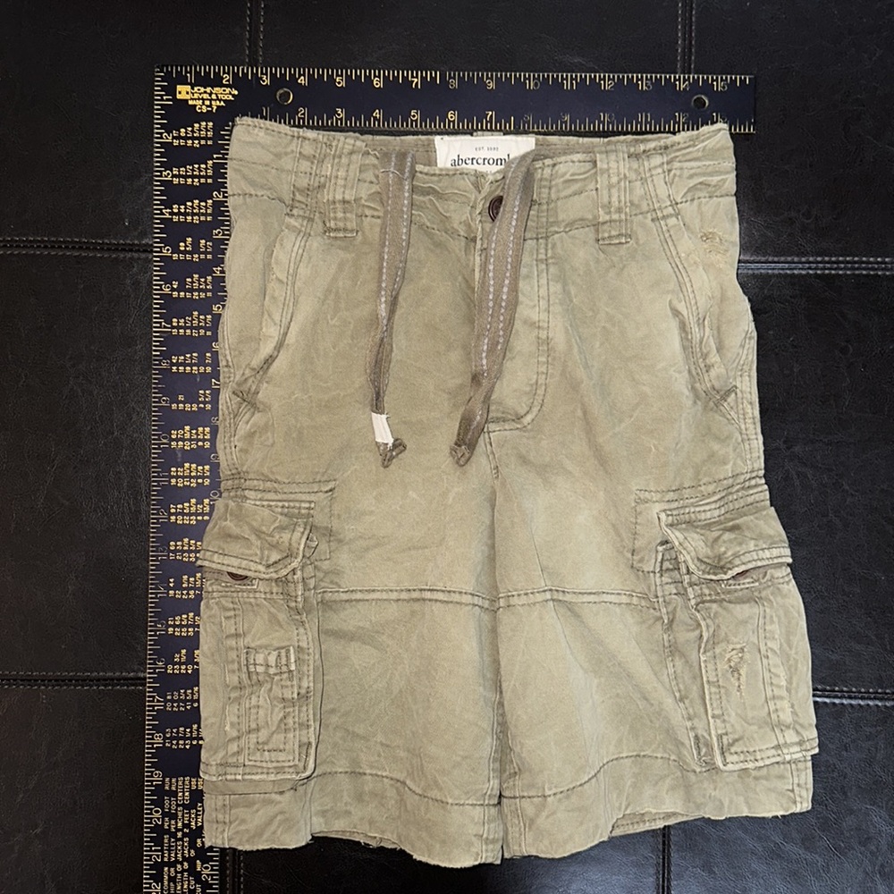 Abercrombie button fly drawstring cargo 10 NWT - Picture 10 of 12